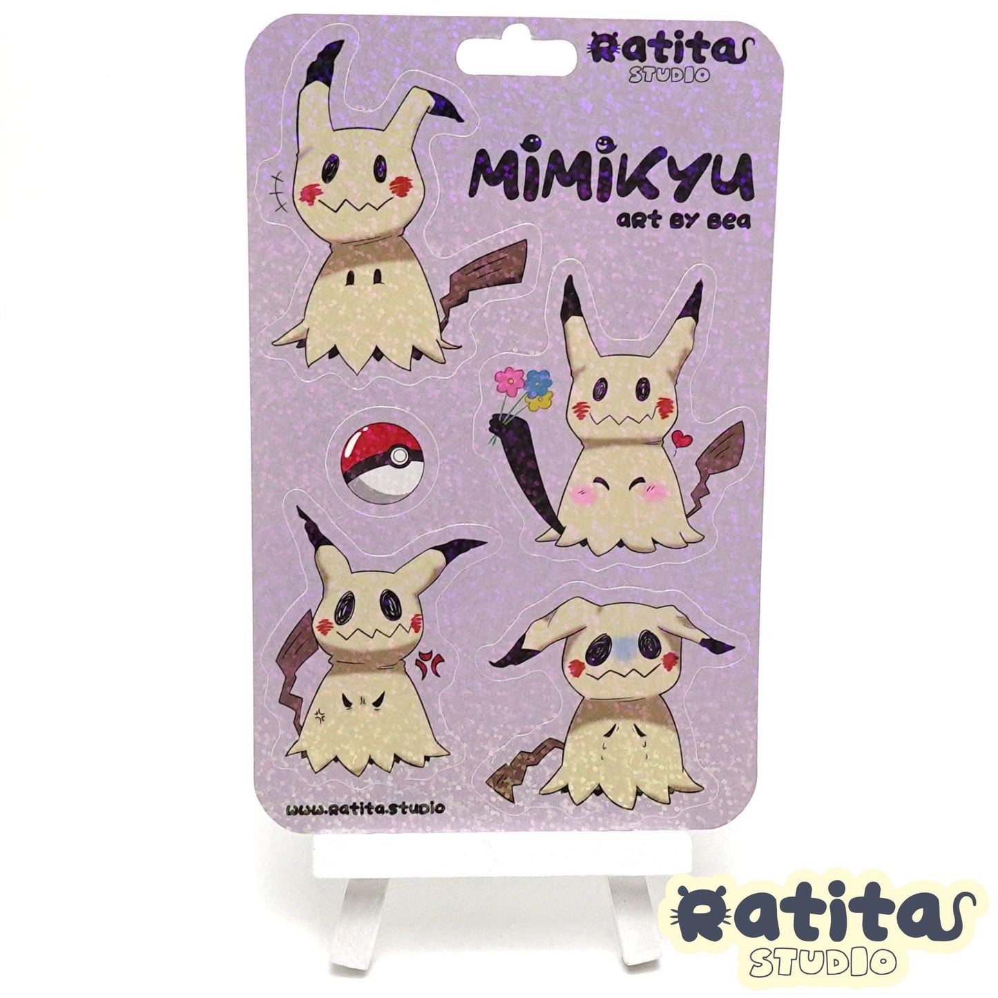 Pocket Monsters: Mimikyu ~Sticker Sheet~