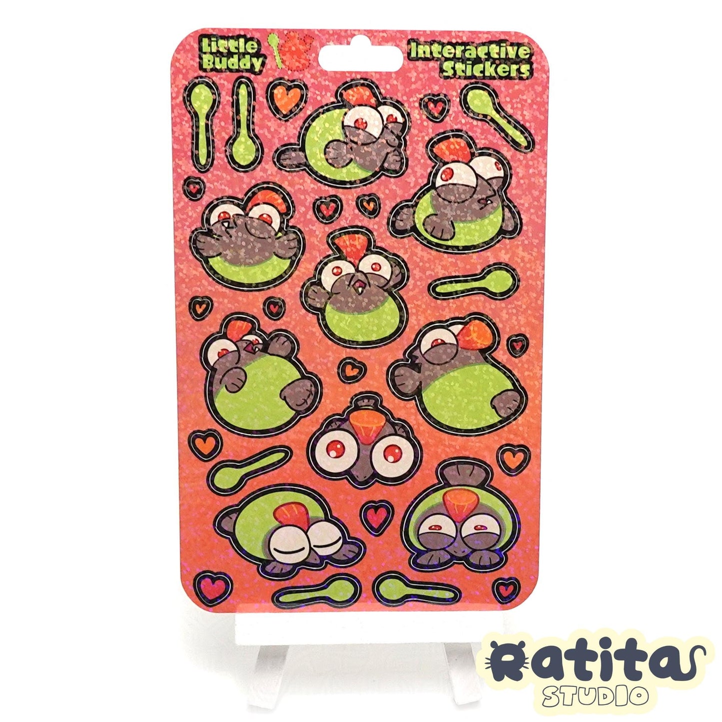 Splatoon Salmon Run Little Buddy ~Interactive Sticker Sheet~