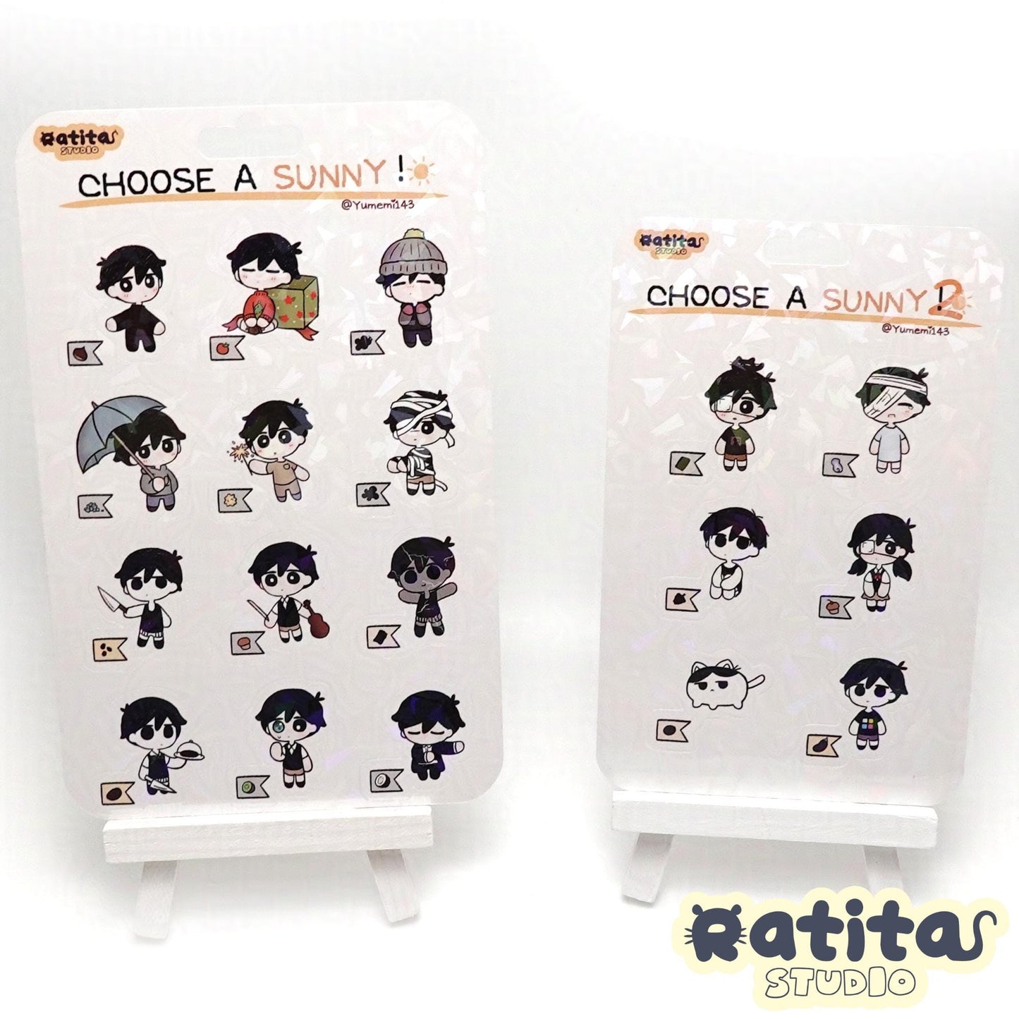 OMORI: Sunny Sticker Sheets