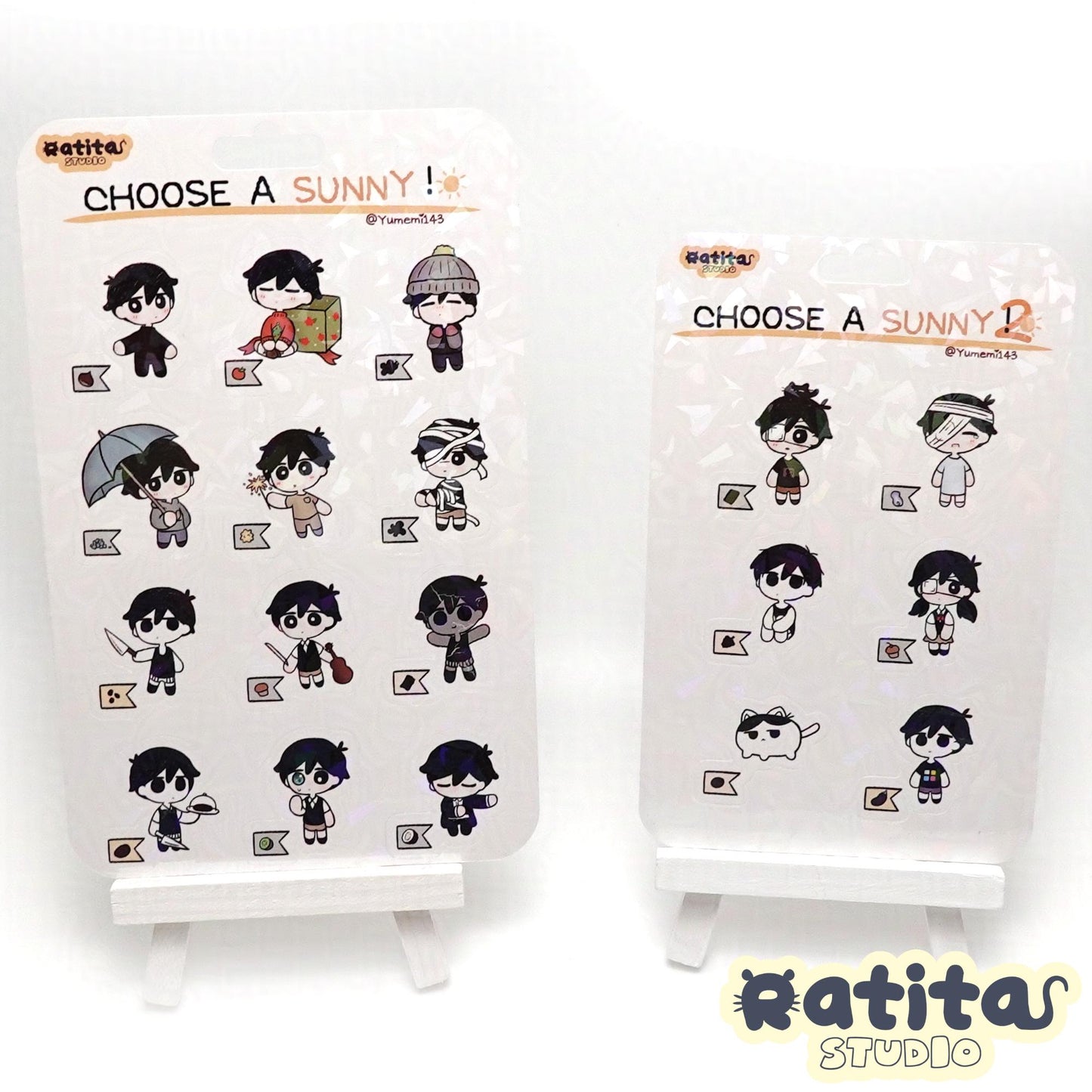 OMORI: Sunny Sticker Sheets