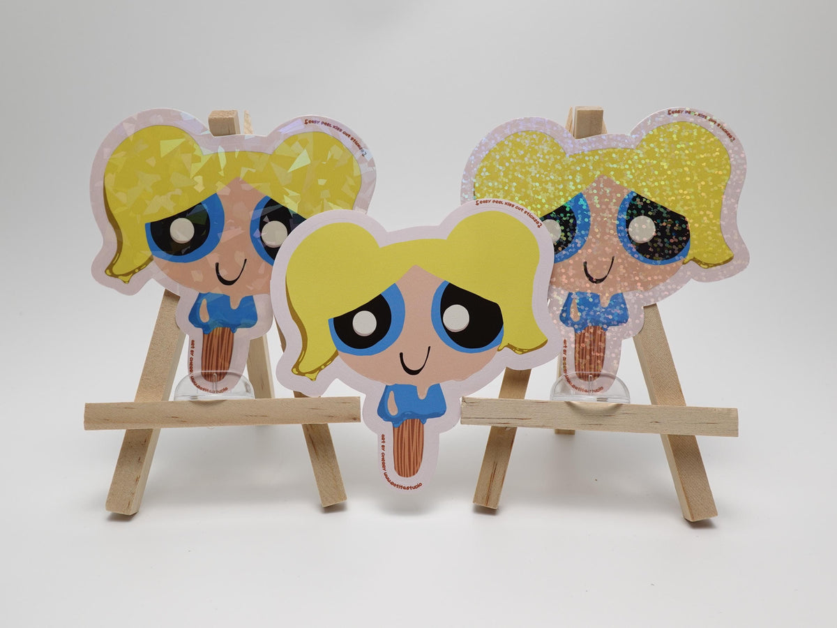 Nostalgic Gumball Popsicles ~Set of 3 Stickers~