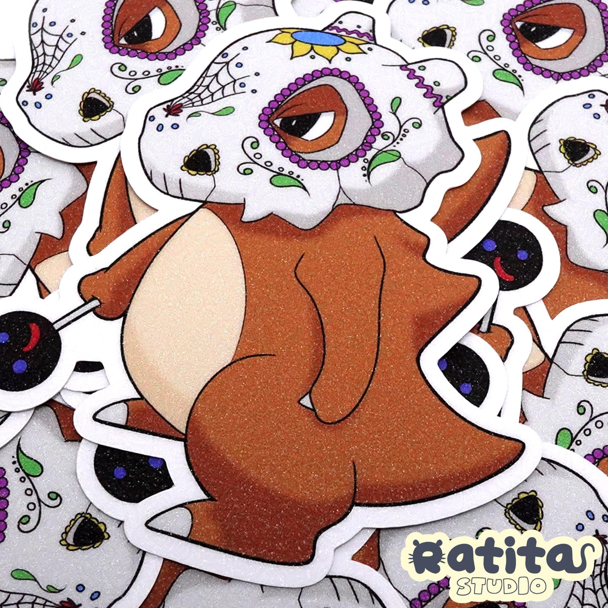 Pocket Monsters: Cubone Dia de los Muertos ~Sticker~