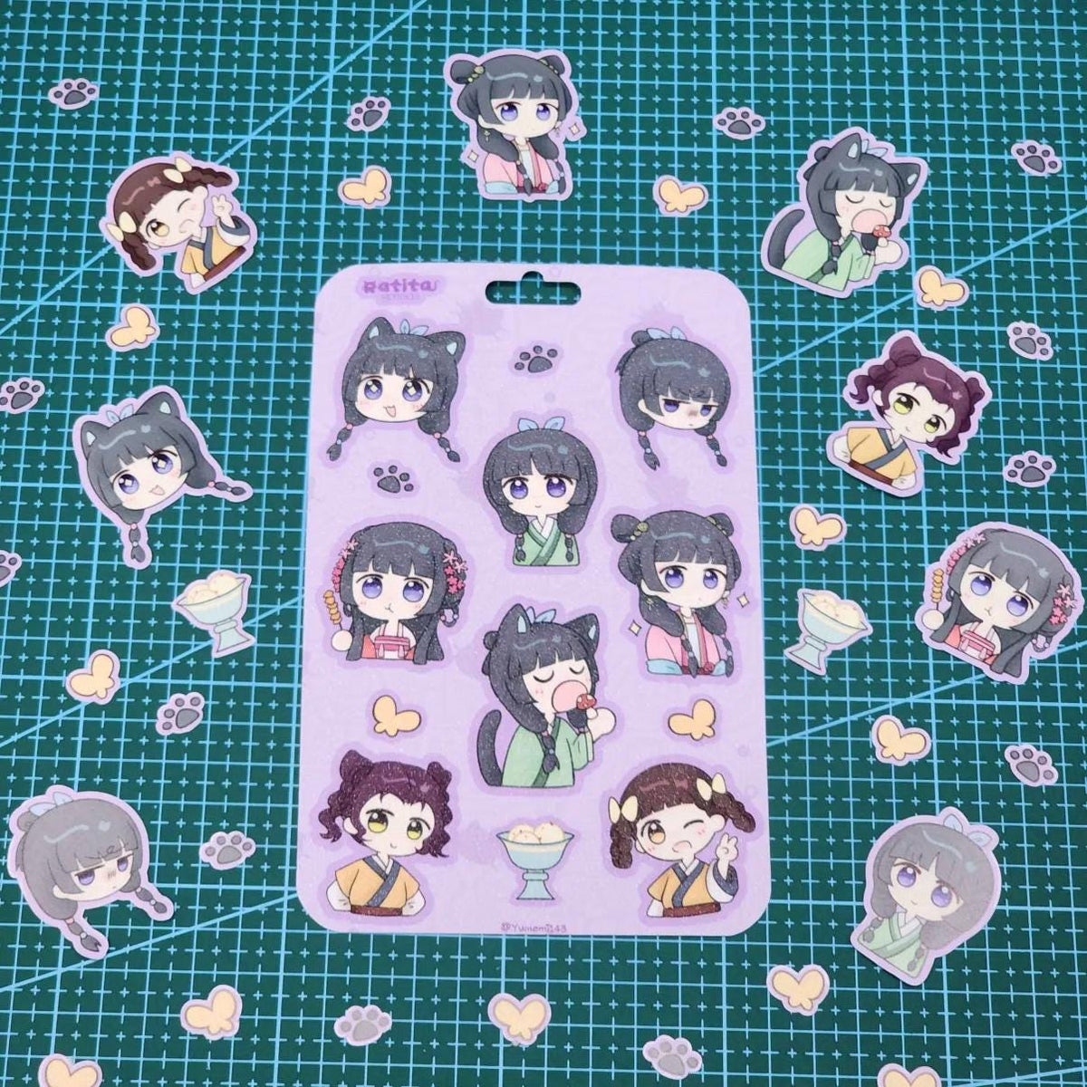 The Apothecary Diaries ~ Sticker Sheet