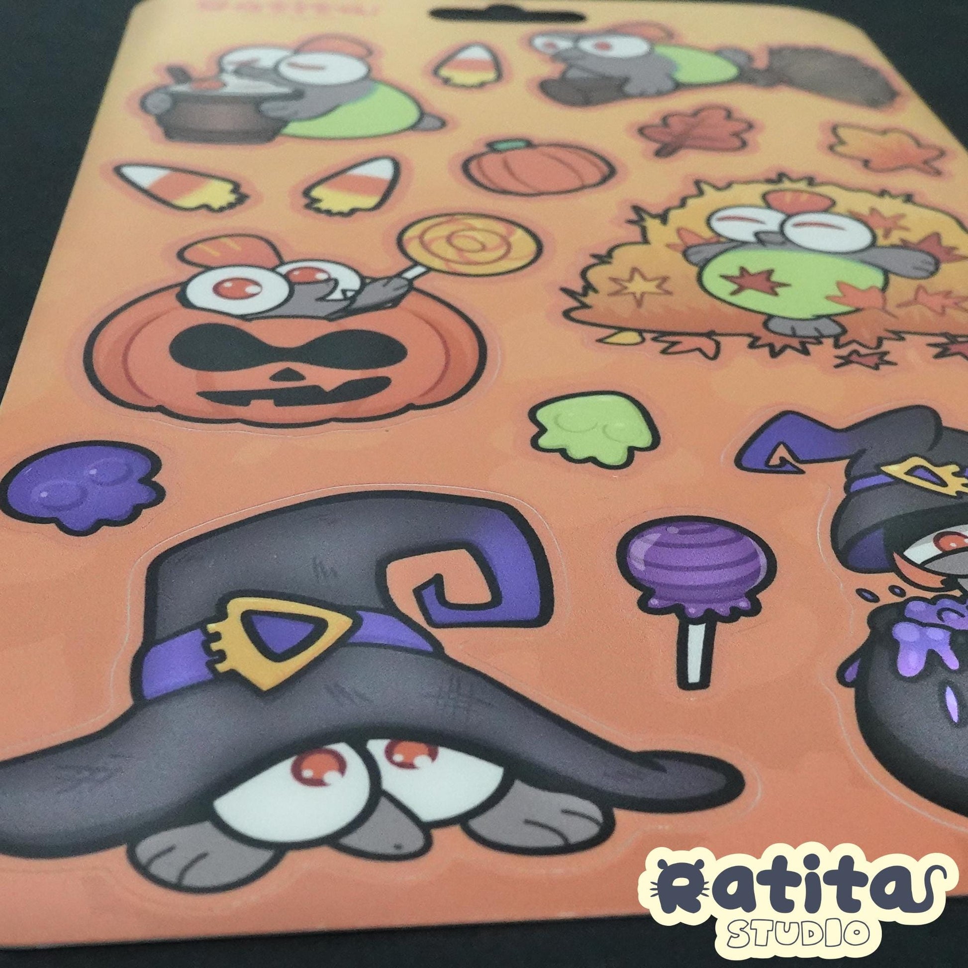 Splatoon Salmon Run Little Buddy ~Autumn Sticker Sheet~