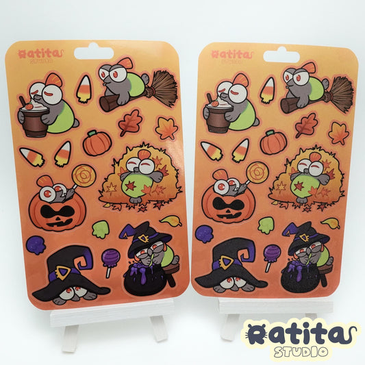 Splatoon Salmon Run Little Buddy ~Autumn Sticker Sheet~