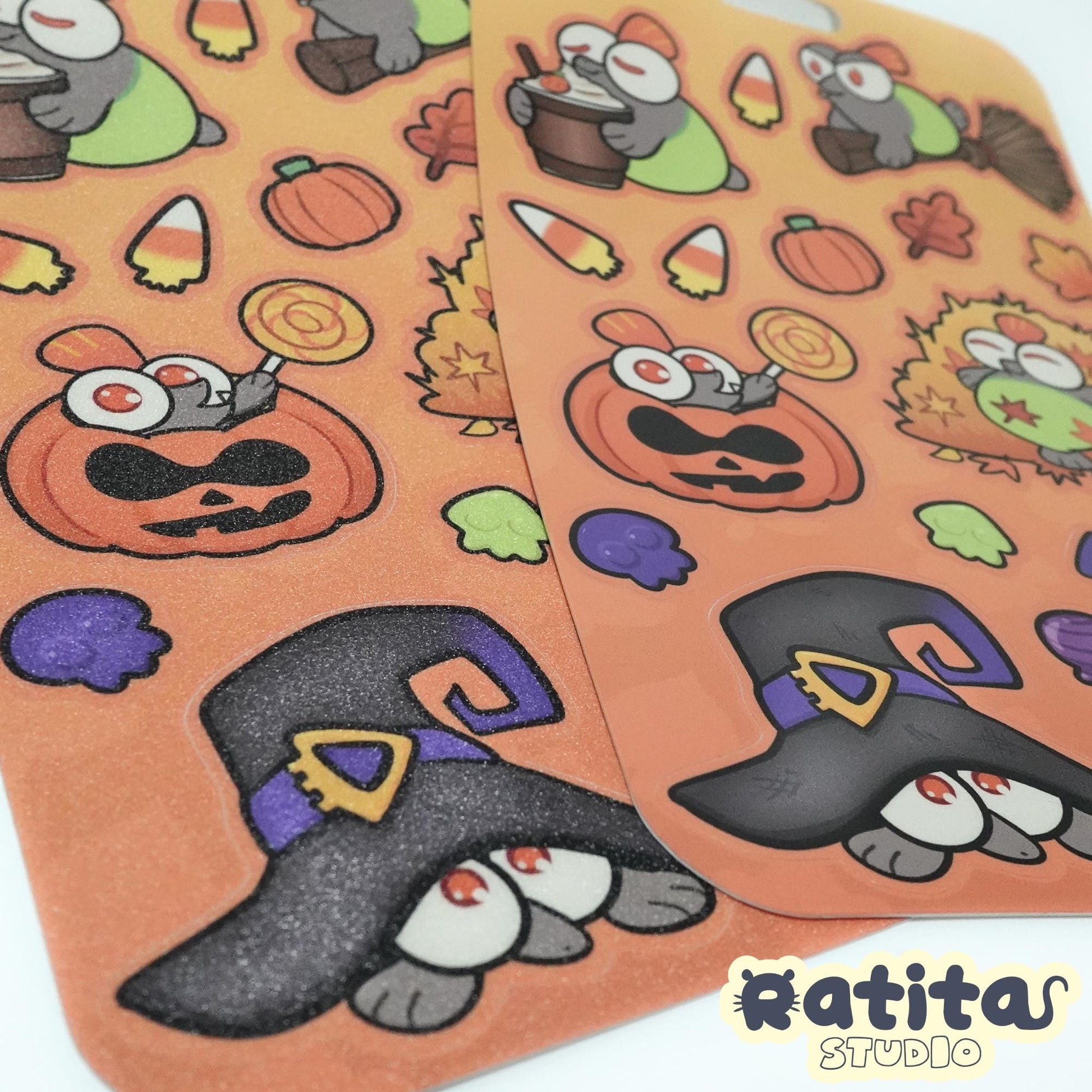 Splatoon Salmon Run Little Buddy ~Autumn Sticker Sheet~