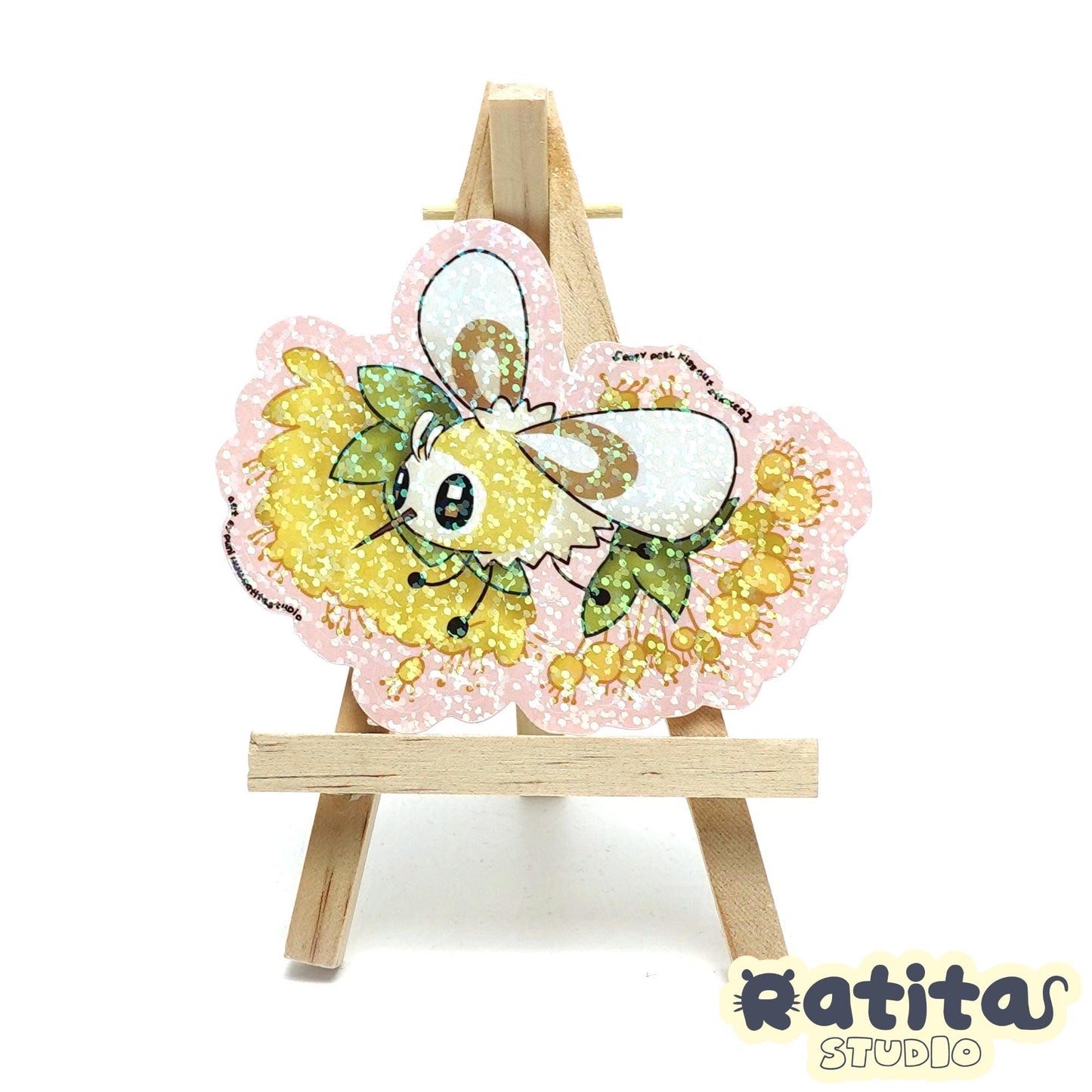 Pocket Monsters: Spring Cutiefly ~Easy Peel Kiss Cut Sticker~