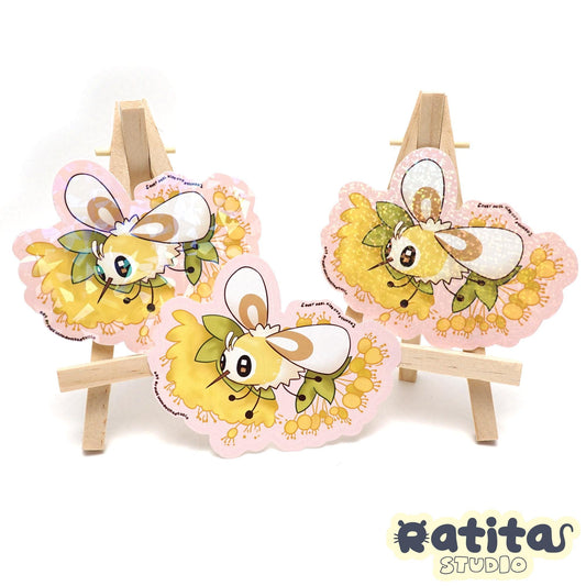 Pokemon: Spring Cutiefly ~Easy Peel Kiss Cut Sticker~