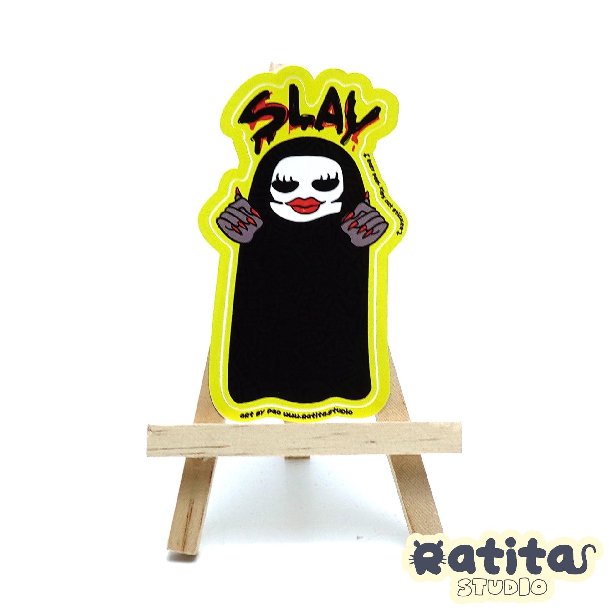 R.E.P.O. Robe Slay ~Easy Peel Kiss Cut Sticker~