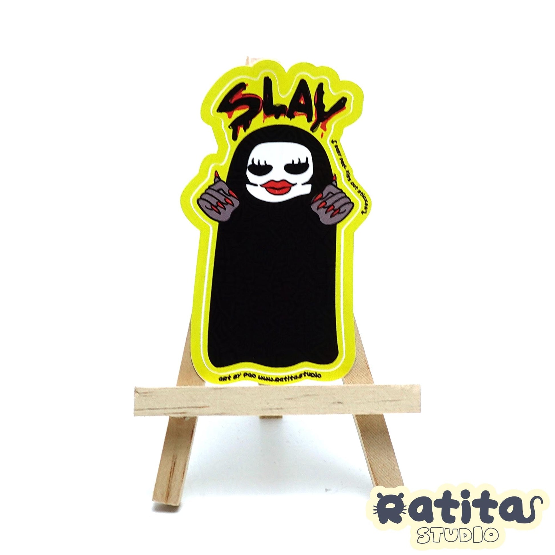 R.E.P.O. Robe Slay ~Easy Peel Kiss Cut Sticker~