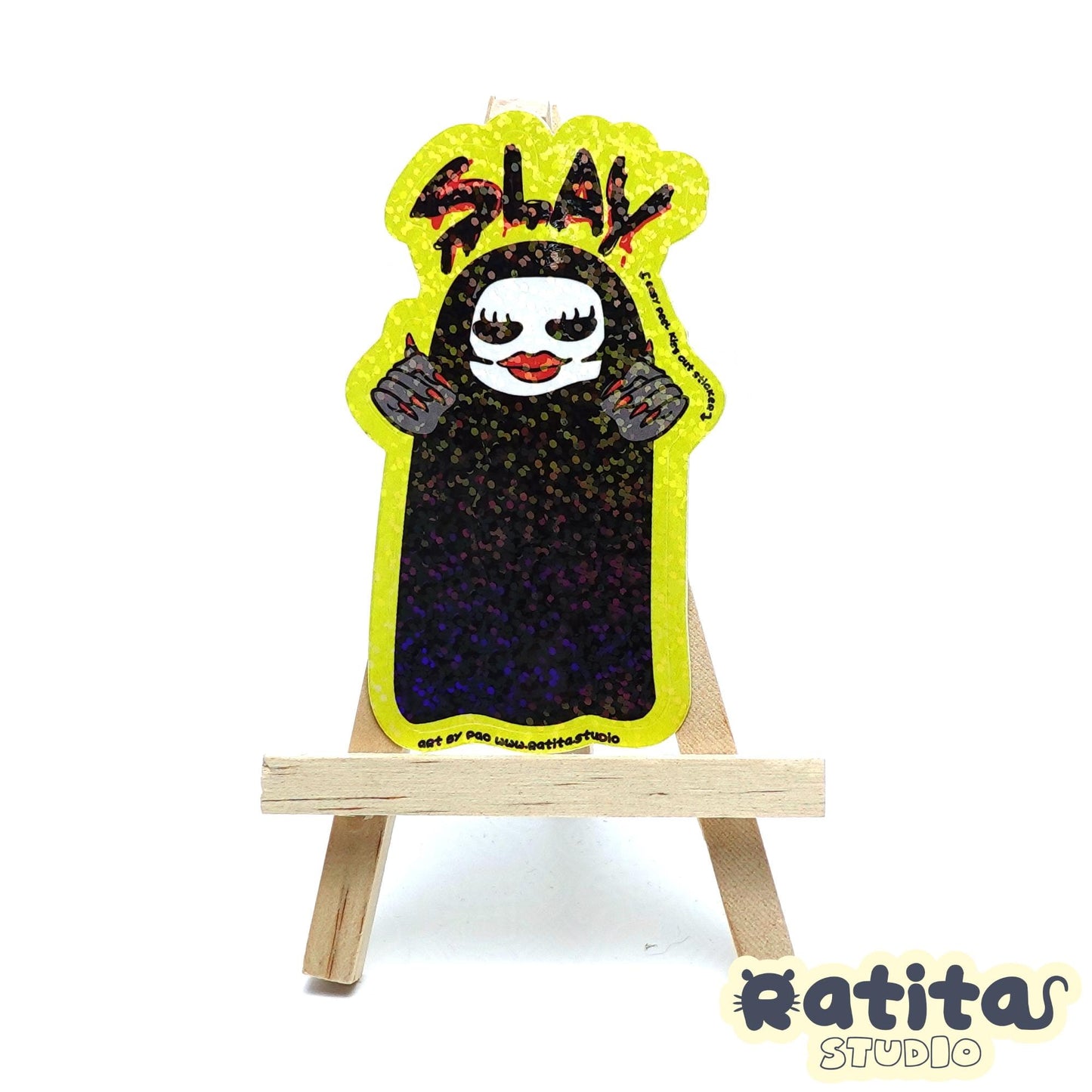 R.E.P.O. Robe Slay ~Easy Peel Kiss Cut Sticker~