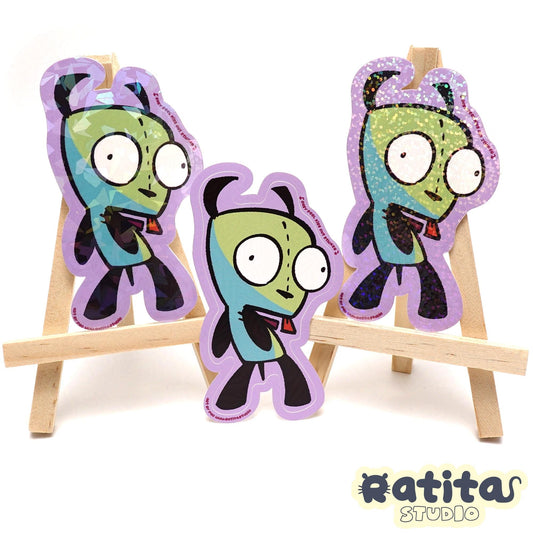 Invader ZIM: GIR ~Easy Peel Kiss Cut Sticker~