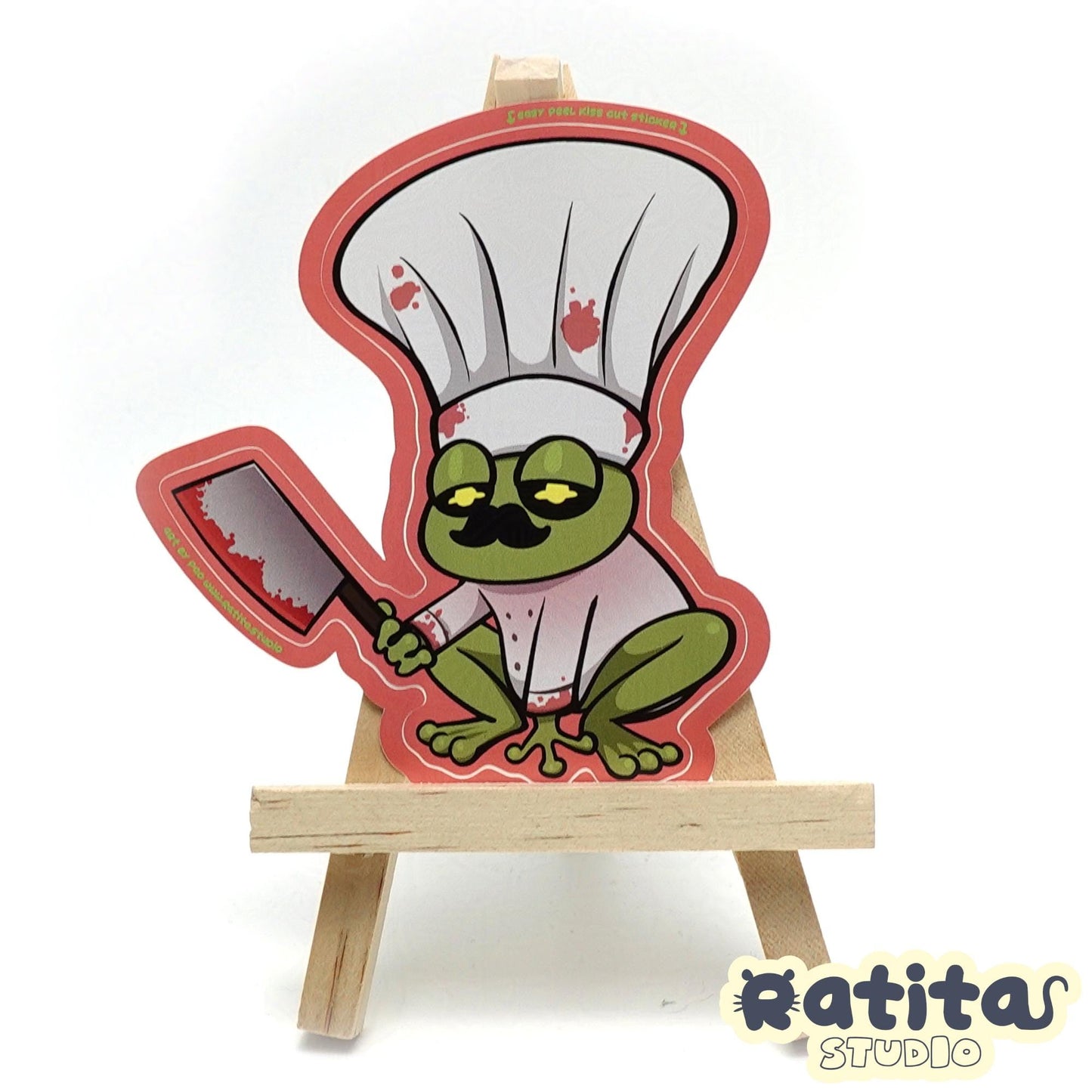 R.E.P.O. Chef ~Easy Peel Kiss Cut Sticker~