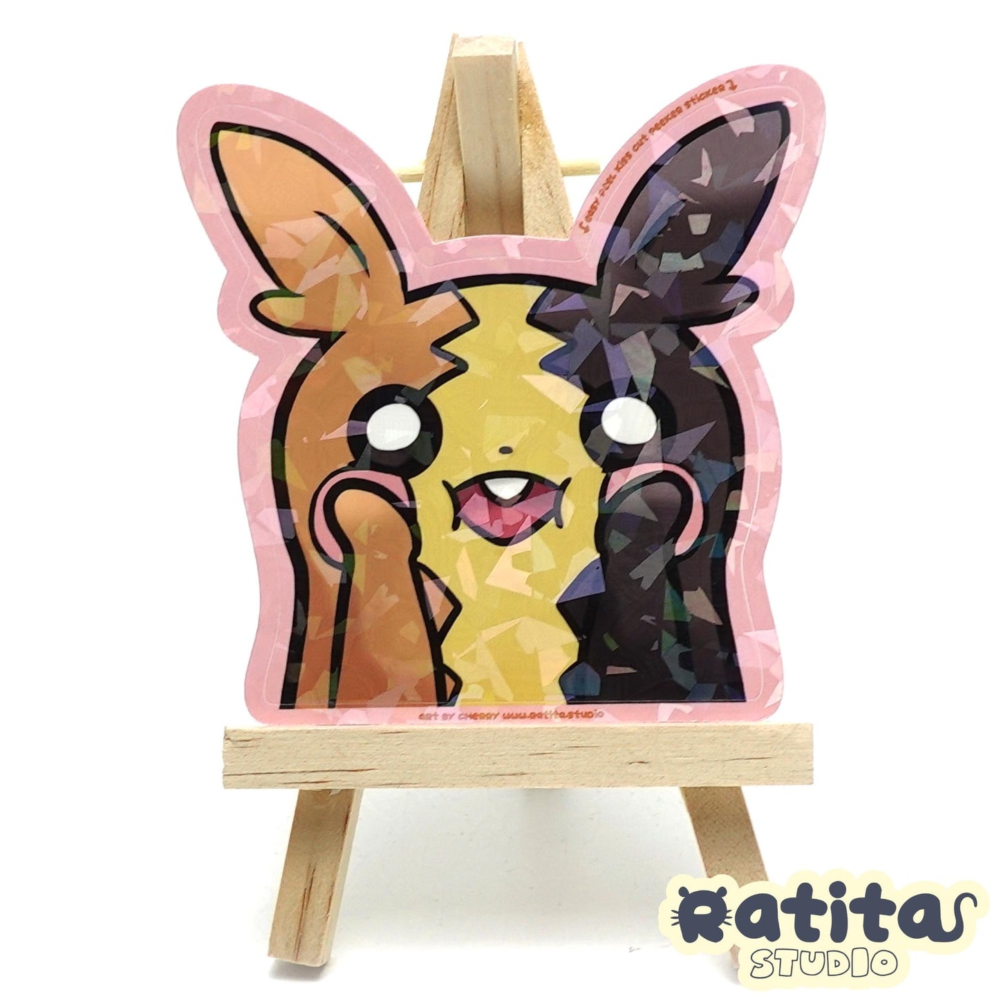 Pocket Monsters: Peeking Morpeko ~Easy Peel Kiss Cut Sticker~