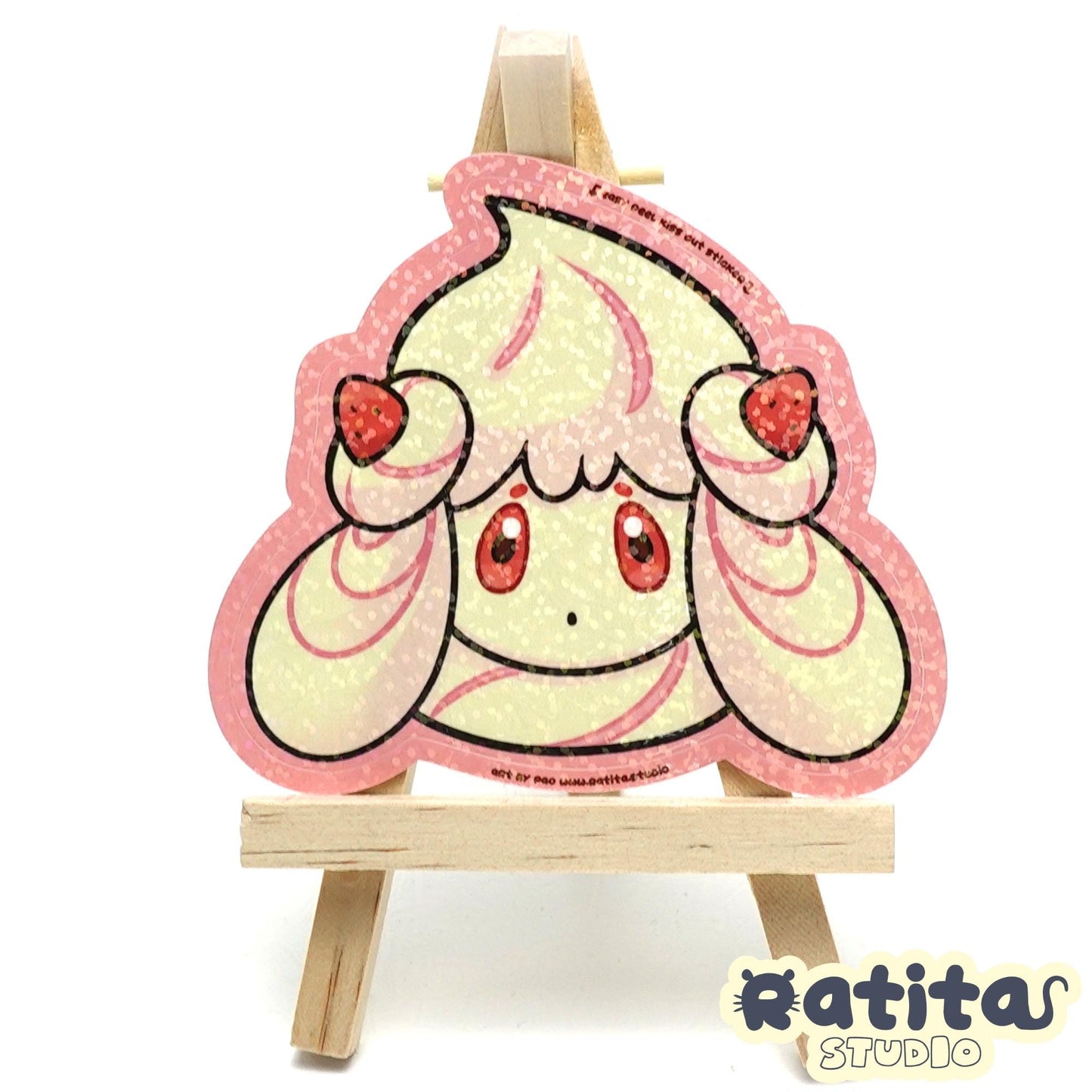 Pocket Monsters: Alcremie ~Easy Peel Kiss Cut Sticker~