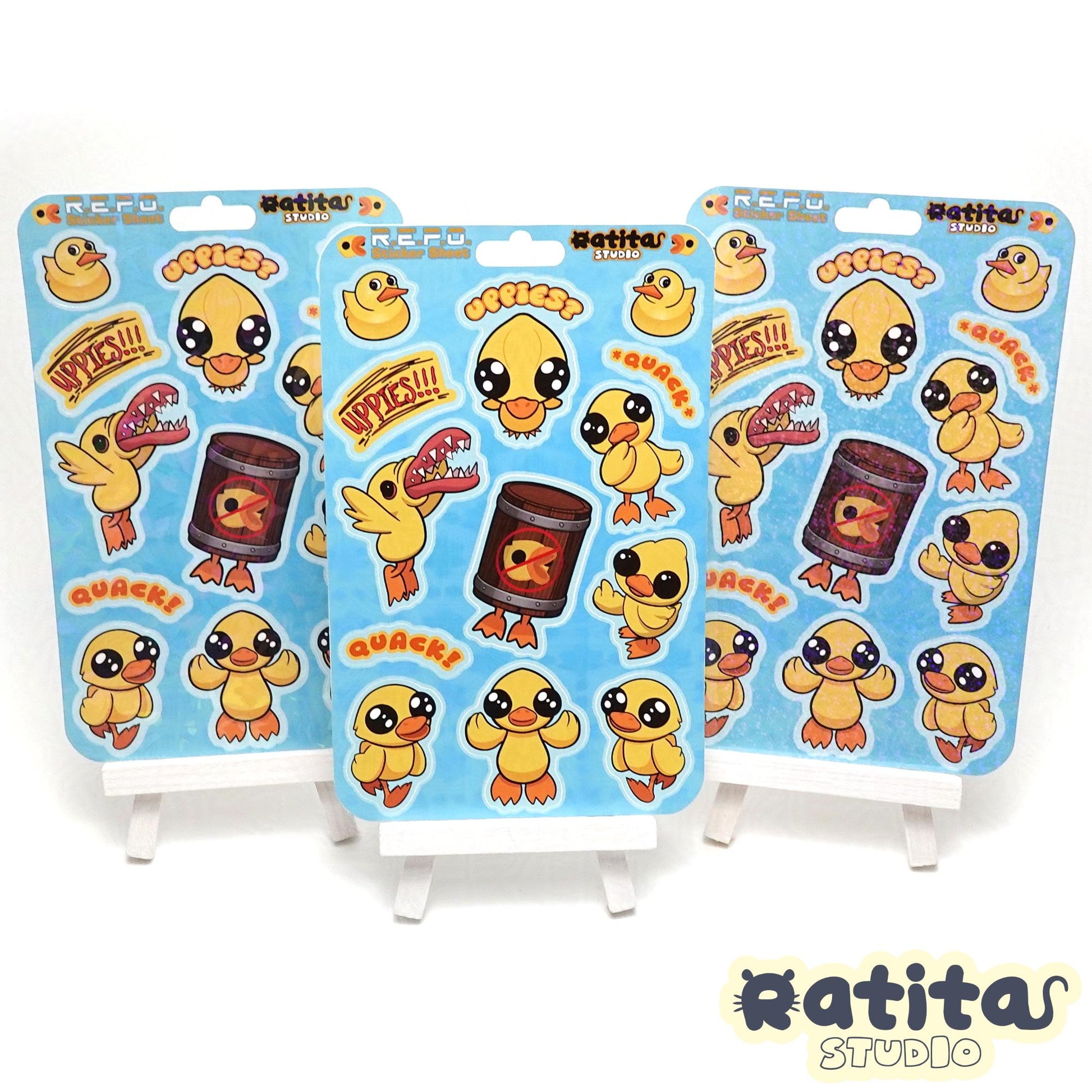 R.E.P.O. Ducky (Apex Predator) ~Sticker Sheet~