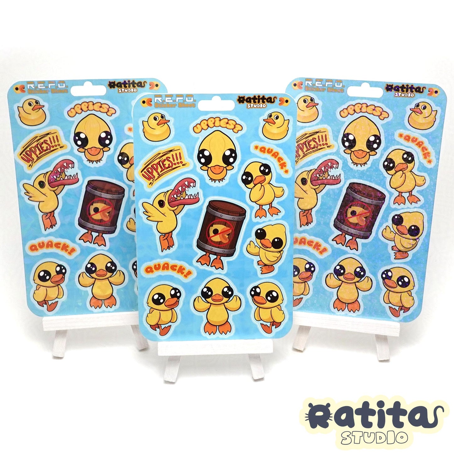 R.E.P.O. Ducky (Apex Predator) ~Sticker Sheet~