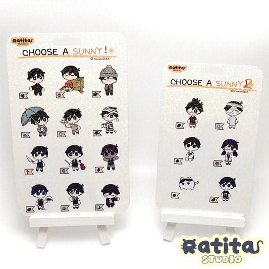 OMORI: Sunny Sticker Sheets
