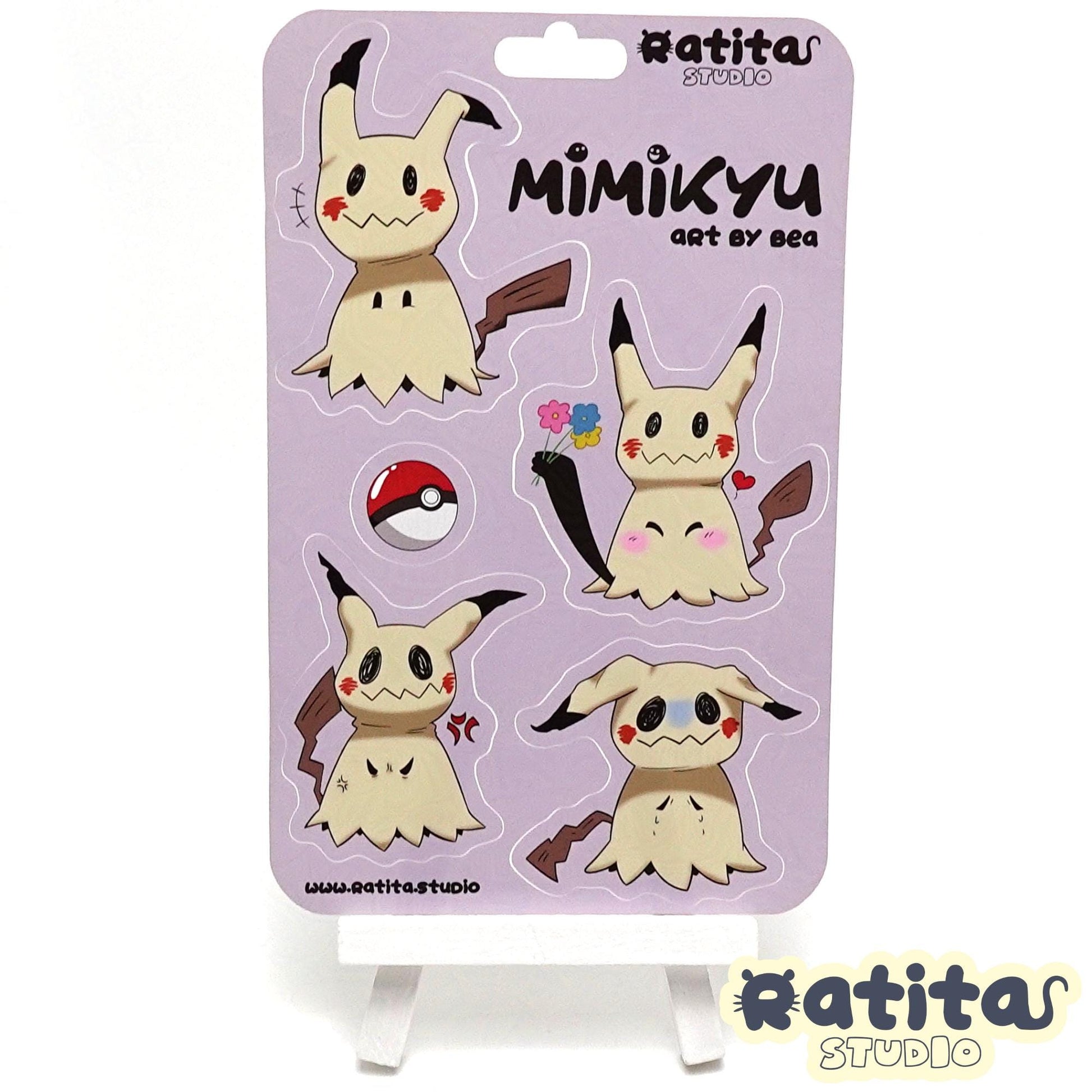 Pokemon: Mimikyu ~Sticker Sheet~