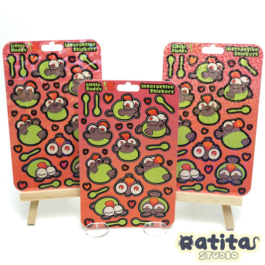 Splatoon Salmon Run Little Buddy ~Interactive Sticker Sheet~