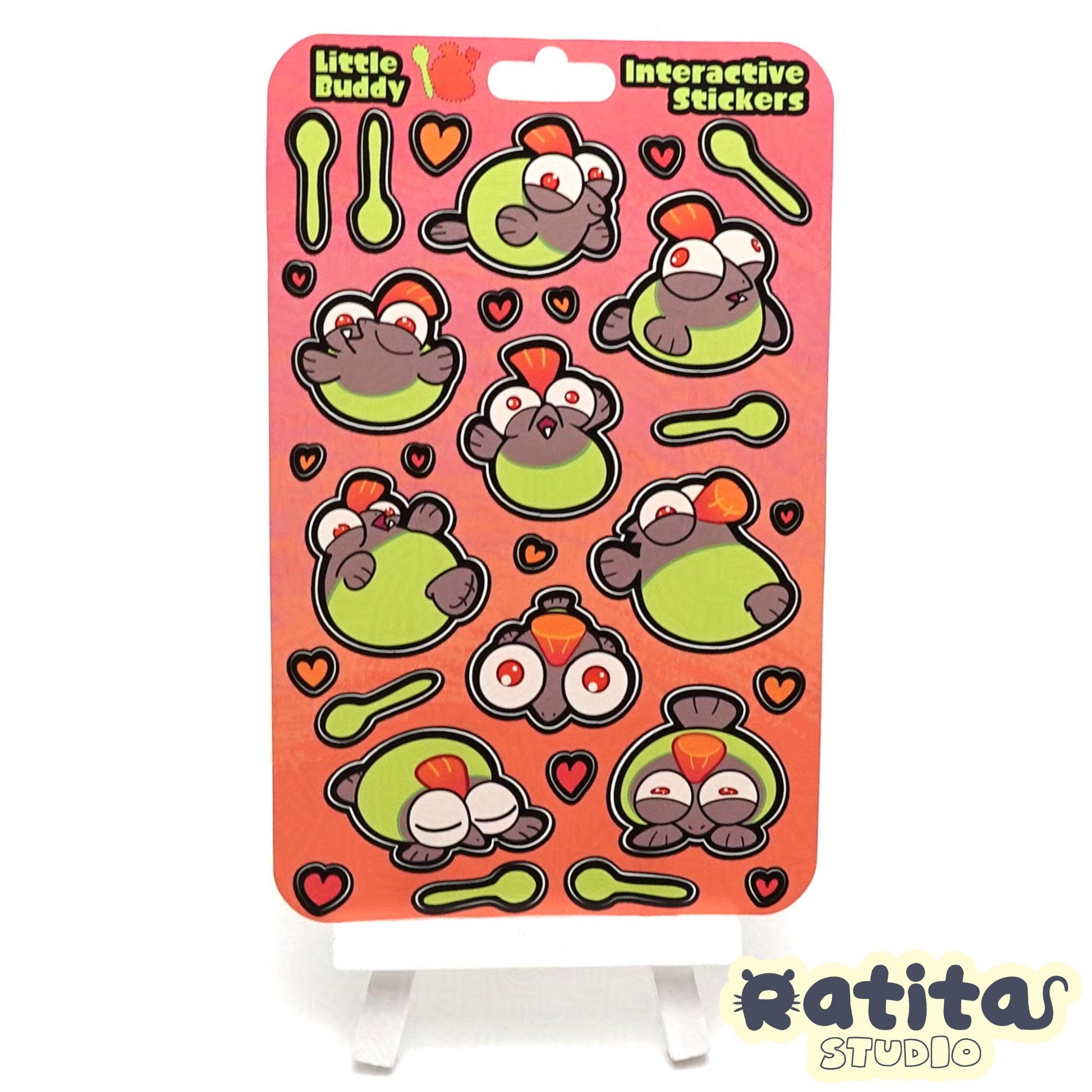 Splatoon Salmon Run Little Buddy ~Interactive Sticker Sheet~