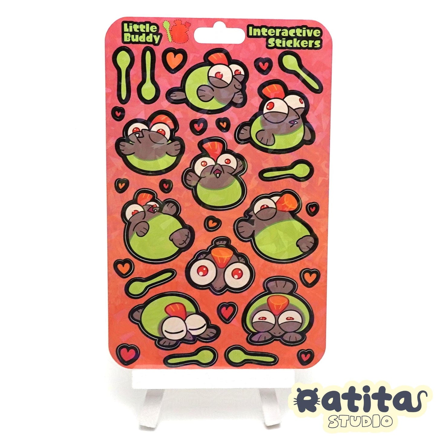 Splatoon Salmon Run Little Buddy ~Interactive Sticker Sheet~