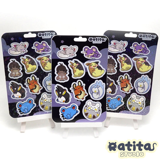 Pokemon: Sleepy Time ~Sticker Sheet~