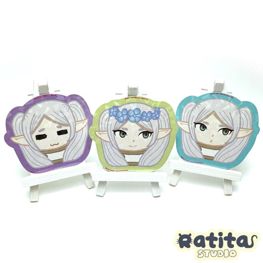 Frieren: Beyond Journey's End 3 PACK ~Easy Peel Kiss Cut Stickers~