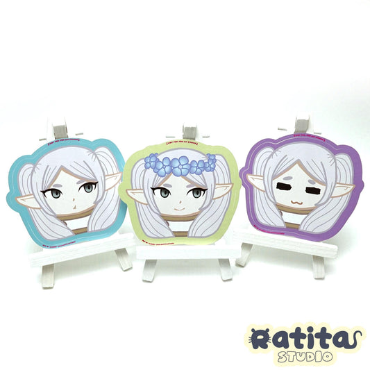 Frieren: Beyond Journey's End 3 PACK ~Easy Peel Kiss Cut Stickers~