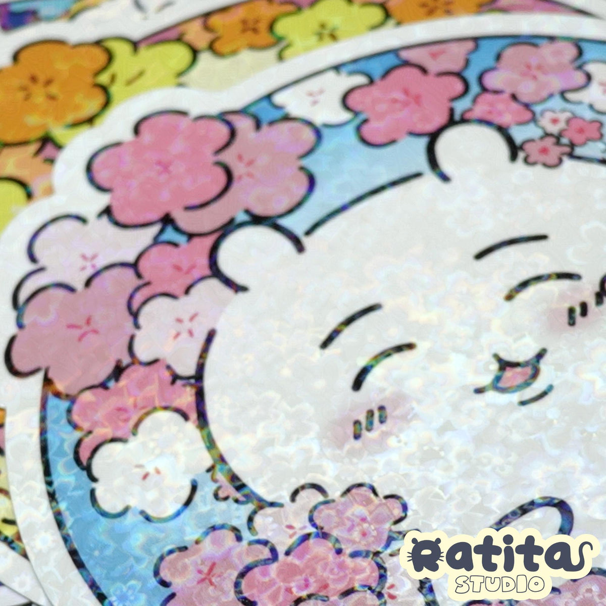 Flowery Chiikawa ~ Die Cut Stickers~