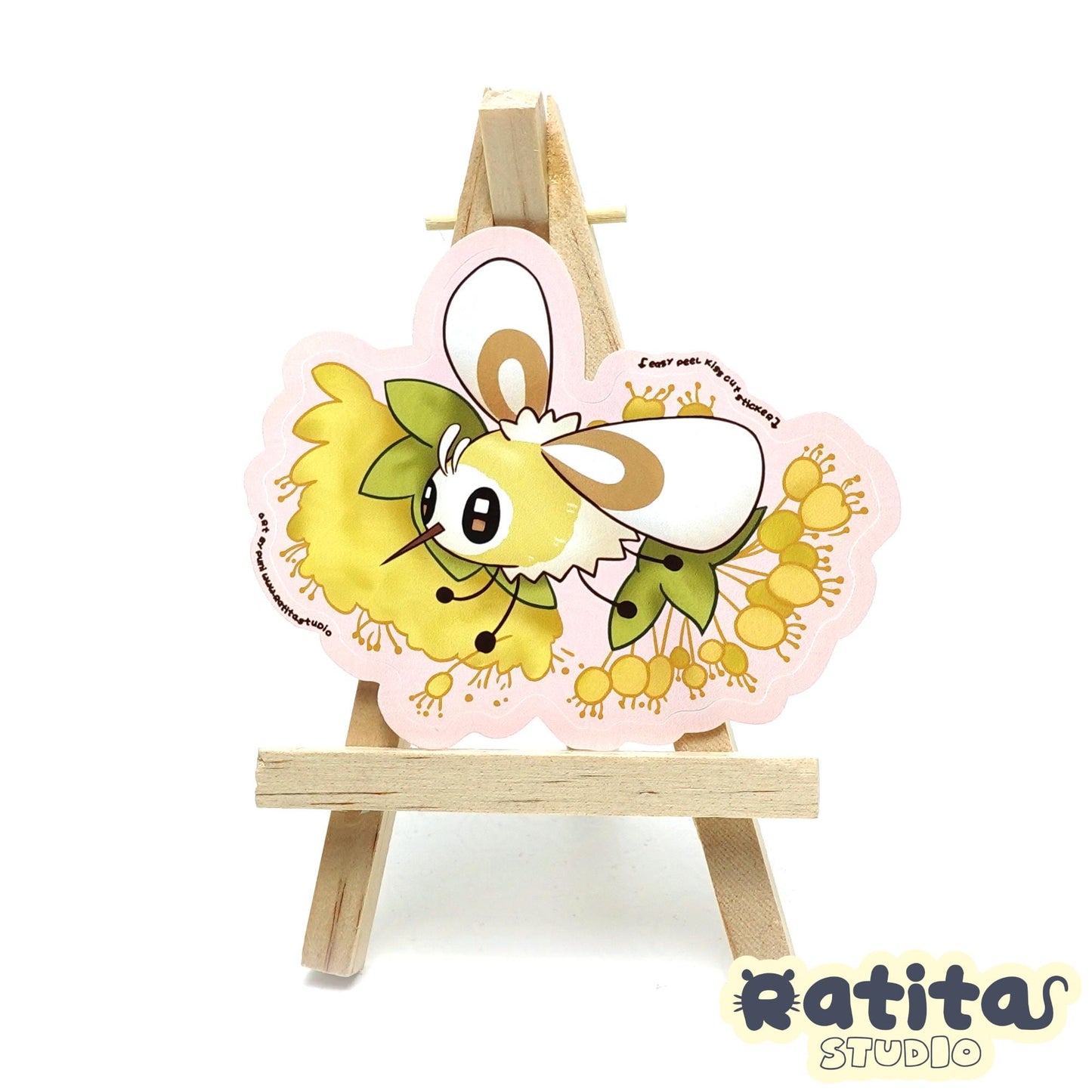 Pocket Monsters: Spring Cutiefly ~Easy Peel Kiss Cut Sticker~