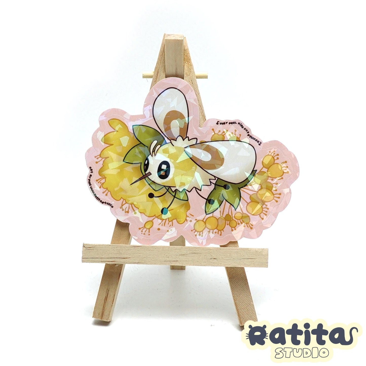 Pocket Monsters: Spring Cutiefly ~Easy Peel Kiss Cut Sticker~
