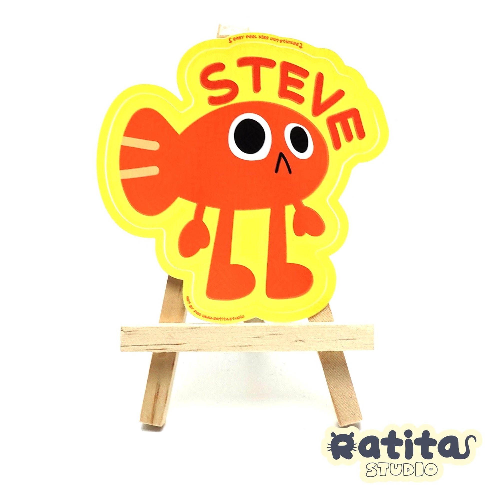 Le Poisson Steve ~Easy Peel Kiss Cut Sticker~