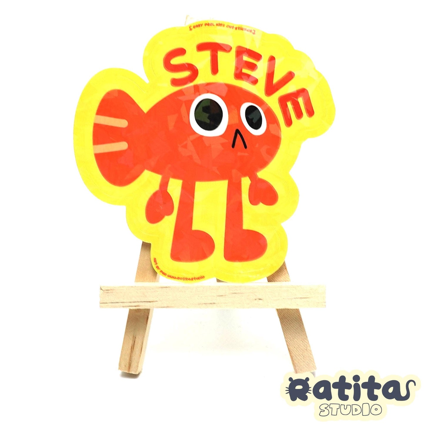 Le Poisson Steve ~Easy Peel Kiss Cut Sticker~