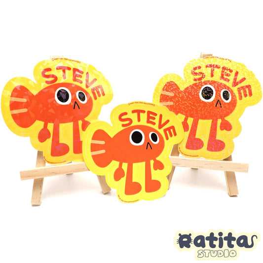 Le Poisson Steve ~Easy Peel Kiss Cut Sticker~