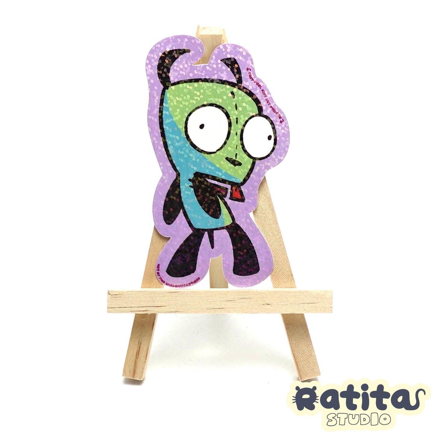 Invader ZIM: GIR ~Easy Peel Kiss Cut Sticker~