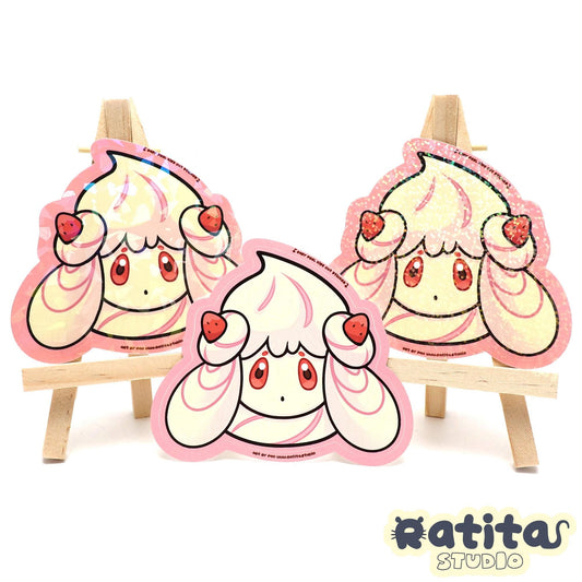 Pocket Monsters: Alcremie ~Easy Peel Kiss Cut Sticker~