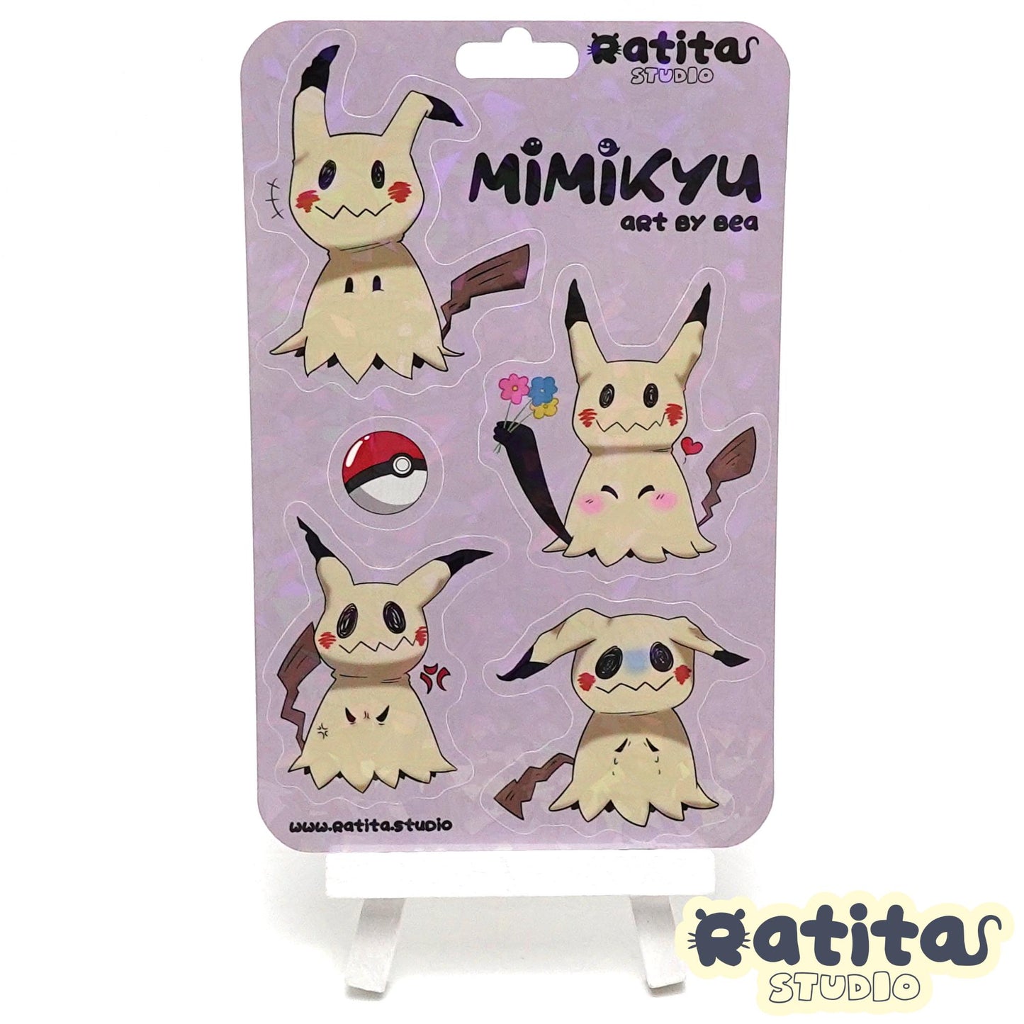 Pokemon: Mimikyu ~Sticker Sheet~