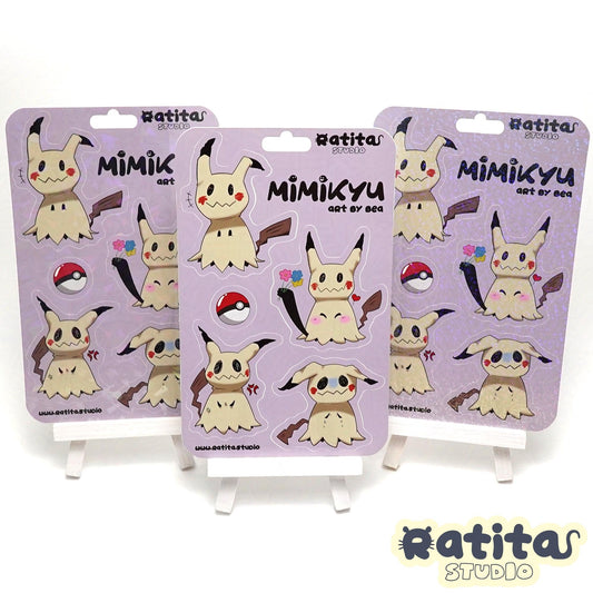 Pocket Monsters: Mimikyu ~Sticker Sheet~