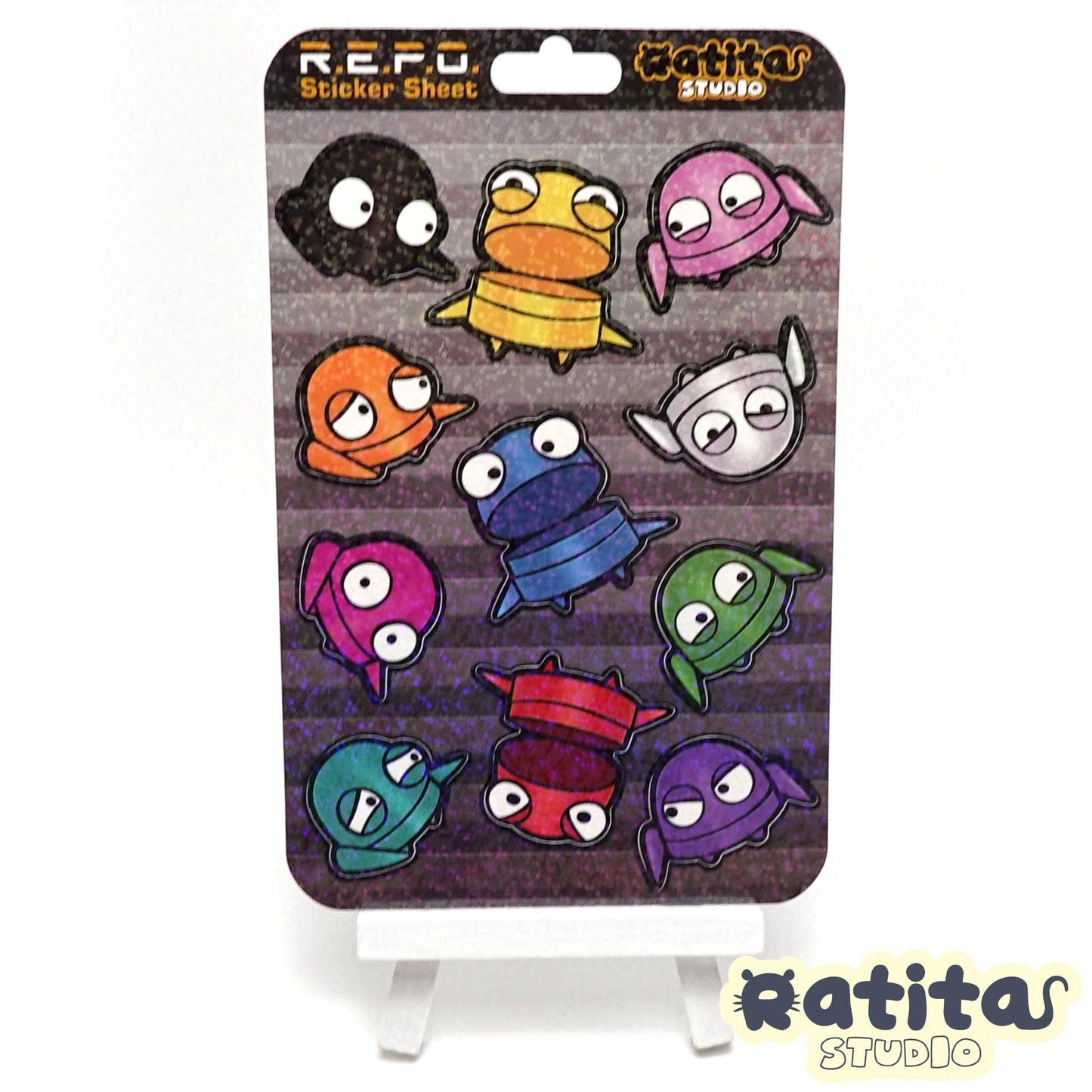 R.E.P.O. Small Semibot ~Sticker Sheet~