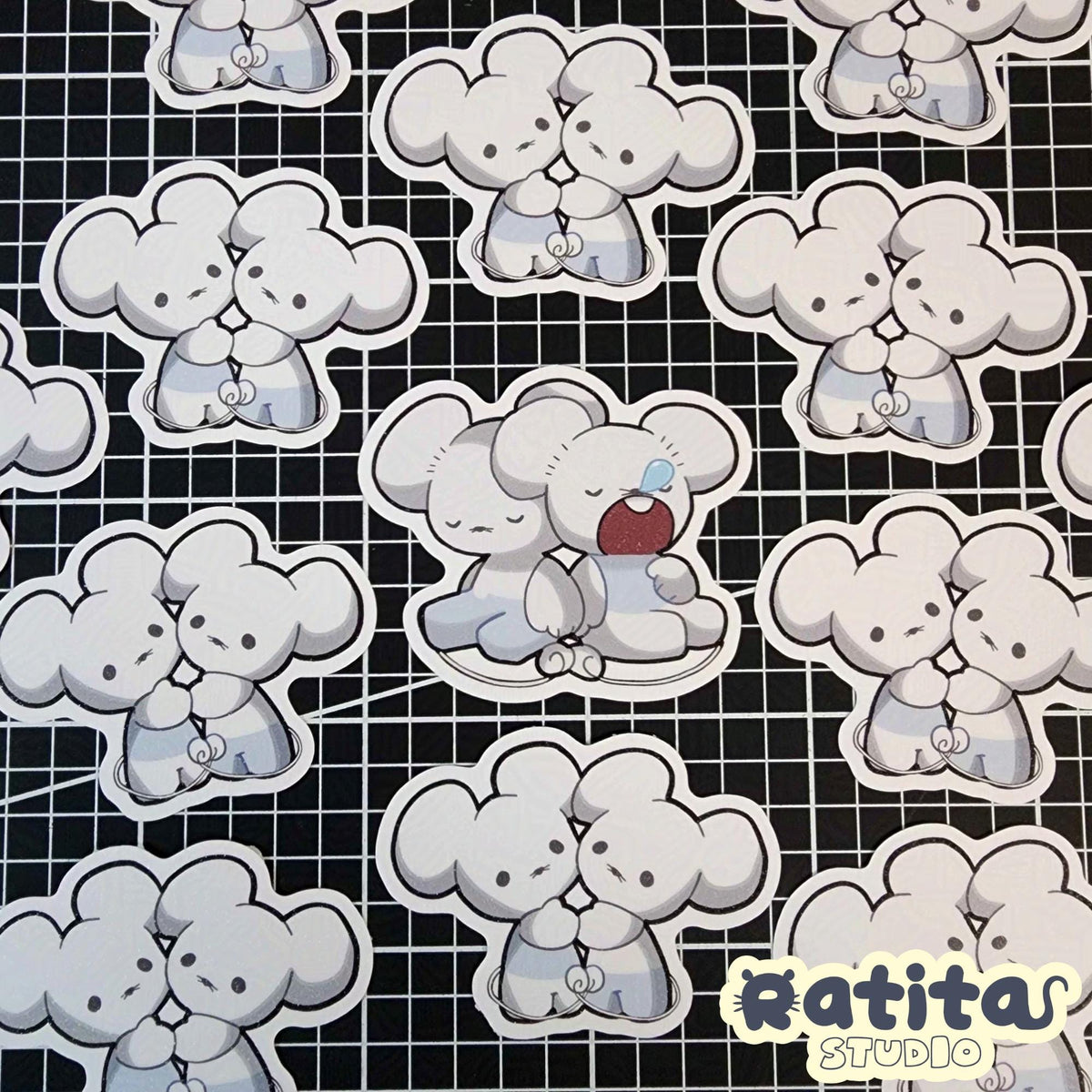 Pocket Monsters: Tandemaus ~Die Cut Stickers~