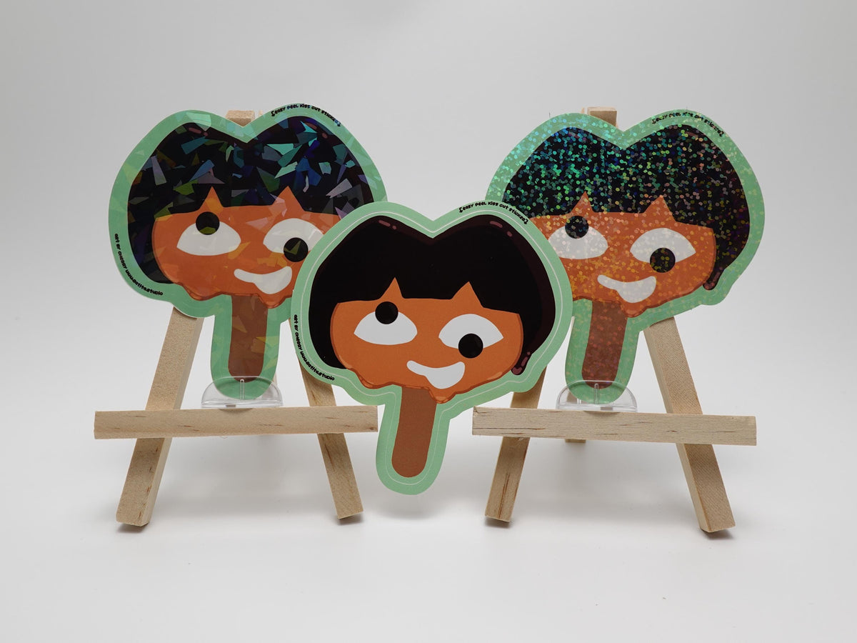 Nostalgic Gumball Popsicles ~Set of 3 Stickers~