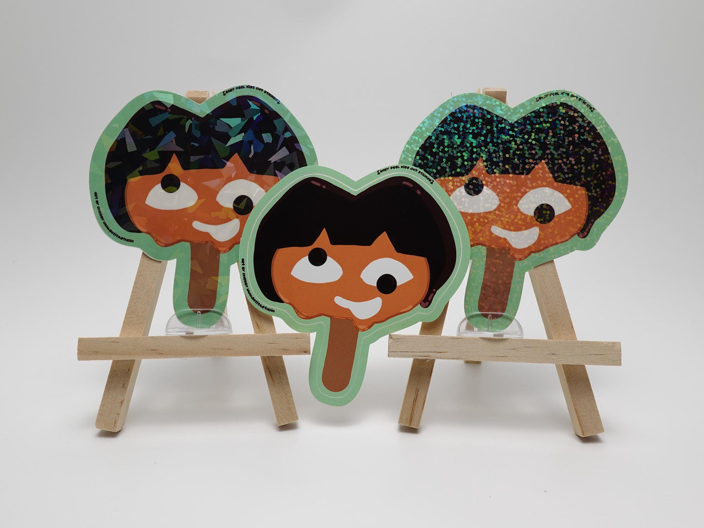 Nostalgic Gumball Popsicles ~Set of 3 Stickers~