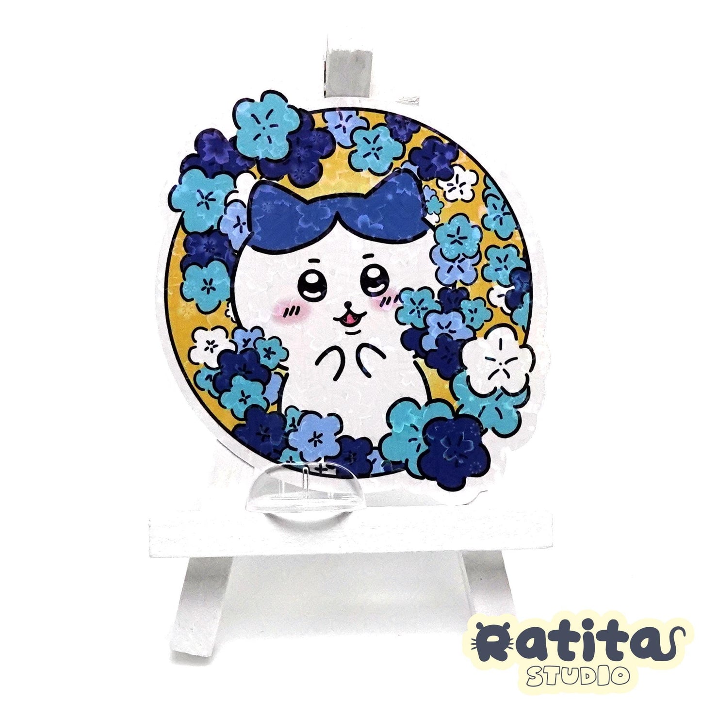 Flowery Chiikawa ~ Die Cut Stickers~