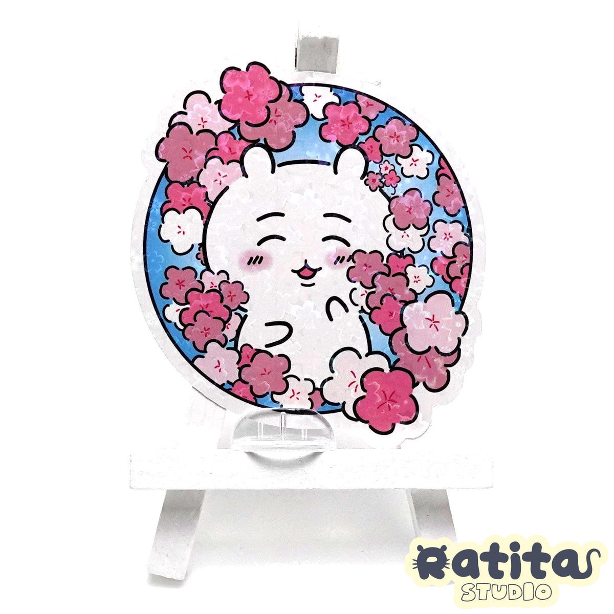 Flowery Chiikawa ~ Die Cut Stickers~