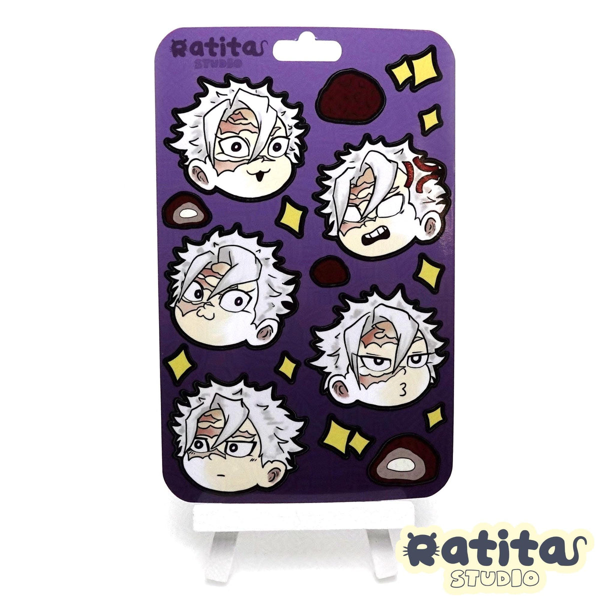 Slayer of Demons ~ Sanemi & Giyu ~ Sticker Sheet