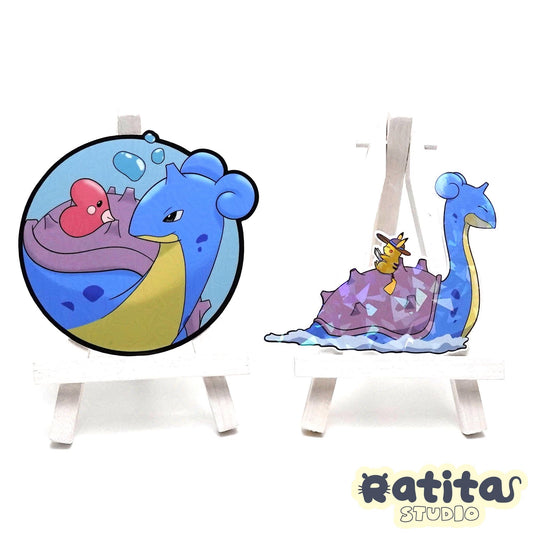 Pocket Monsters: Summer Lapras ~Die Cut Stickers~