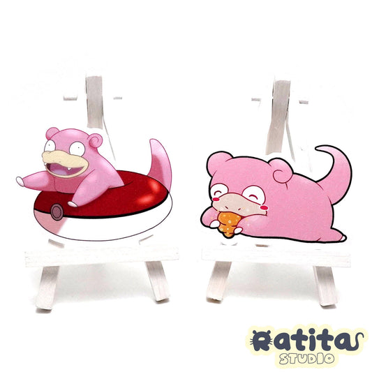 Pocket Monsters: Slowpoke ~Die Cut Stickers~