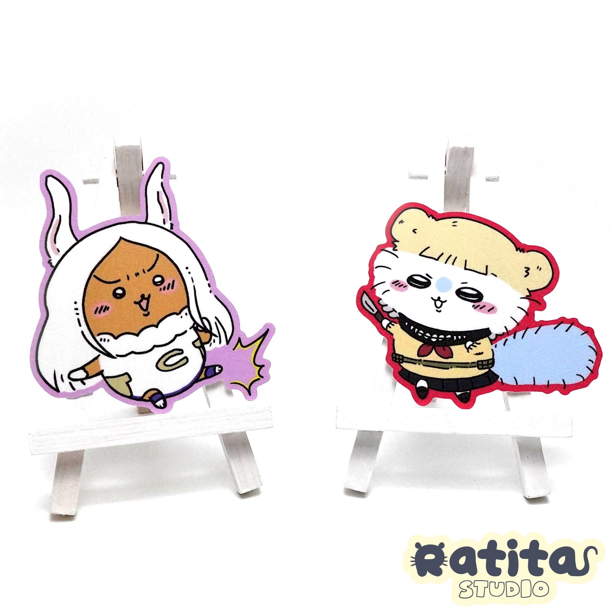 MHA Chiikawa ~Die Cut Stickers~