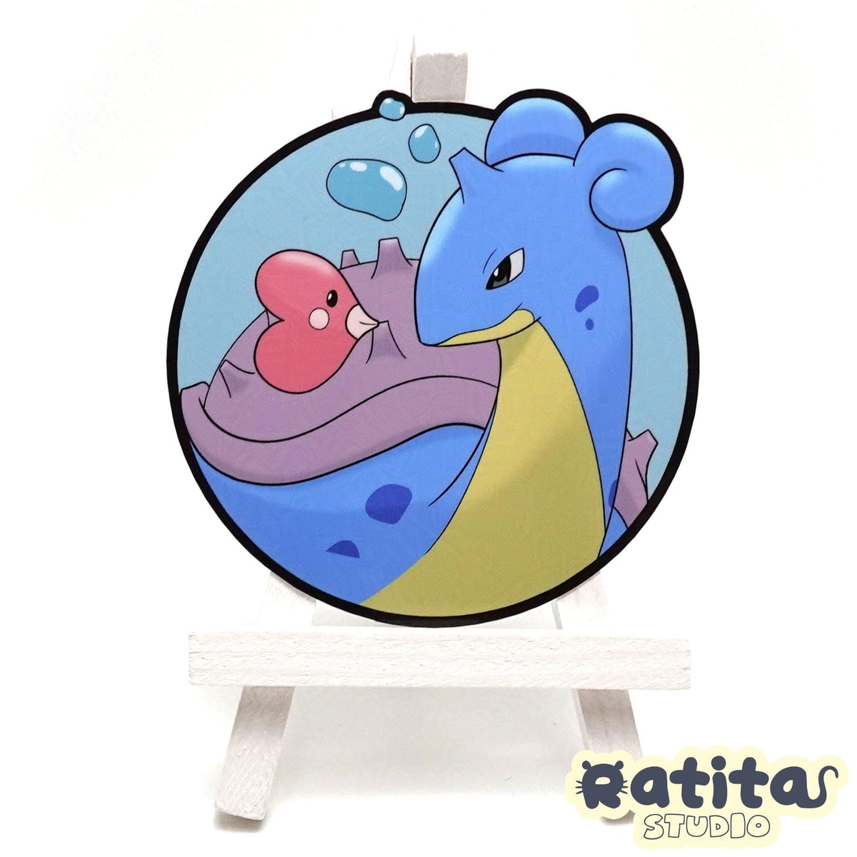 Pocket Monsters: Summer Lapras ~Die Cut Stickers~